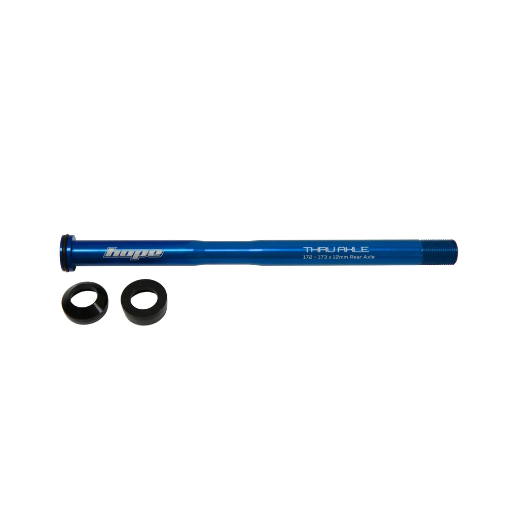 uPRISE Bikes Hope 172 - 173 x 12mm Rear Thru Axle - Blue | Price match, 365 day return s, 18-Month Warranty, Finance Available & Free UK Delivery