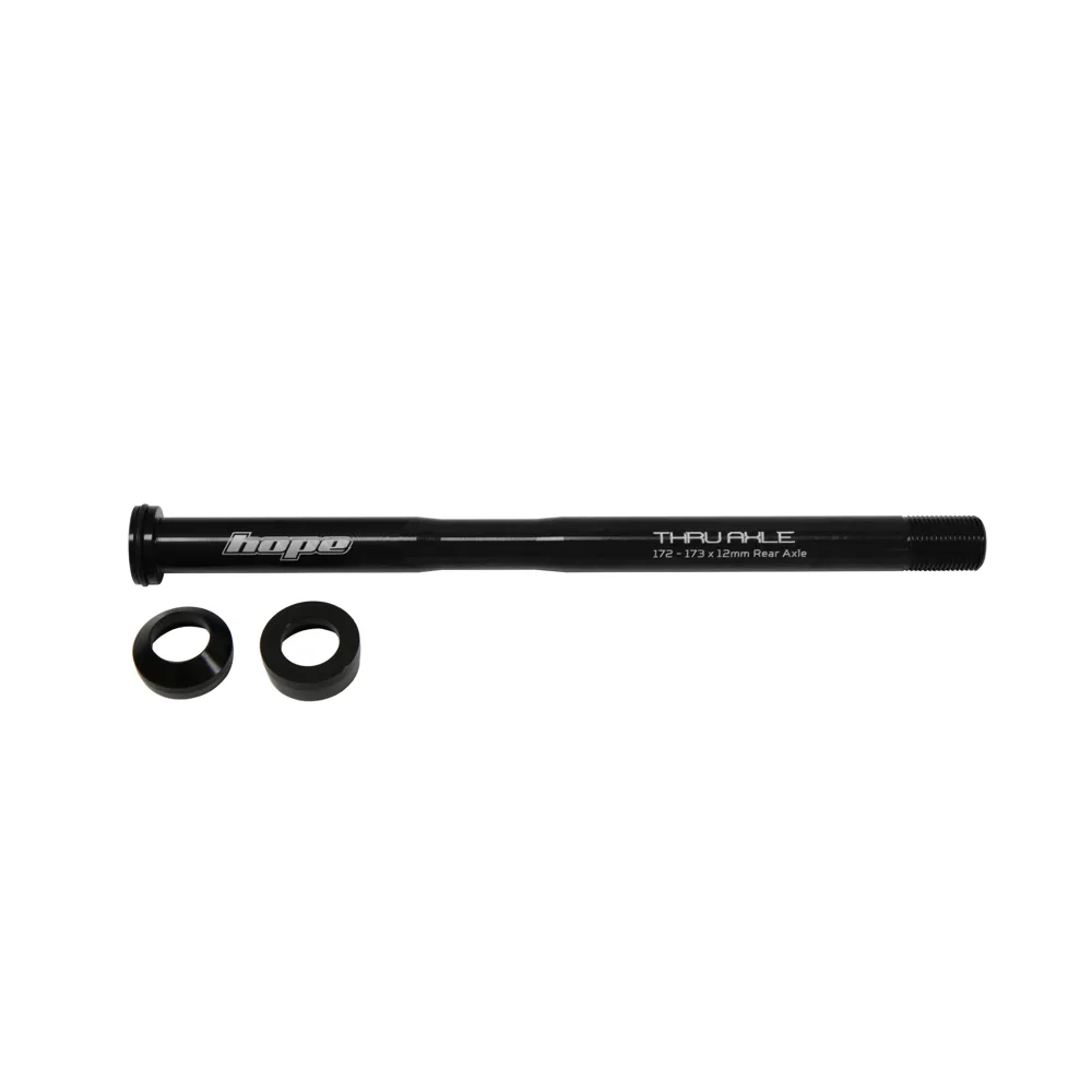 uPRISE Bikes Hope 172 - 173 x 12mm  Rear Thru Axle - Black | Price match, 365 day return s, 18-Month Warranty, Finance Available & Free UK Delivery