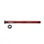 Hope 184 x 12mm Rear Thru Axle - Red