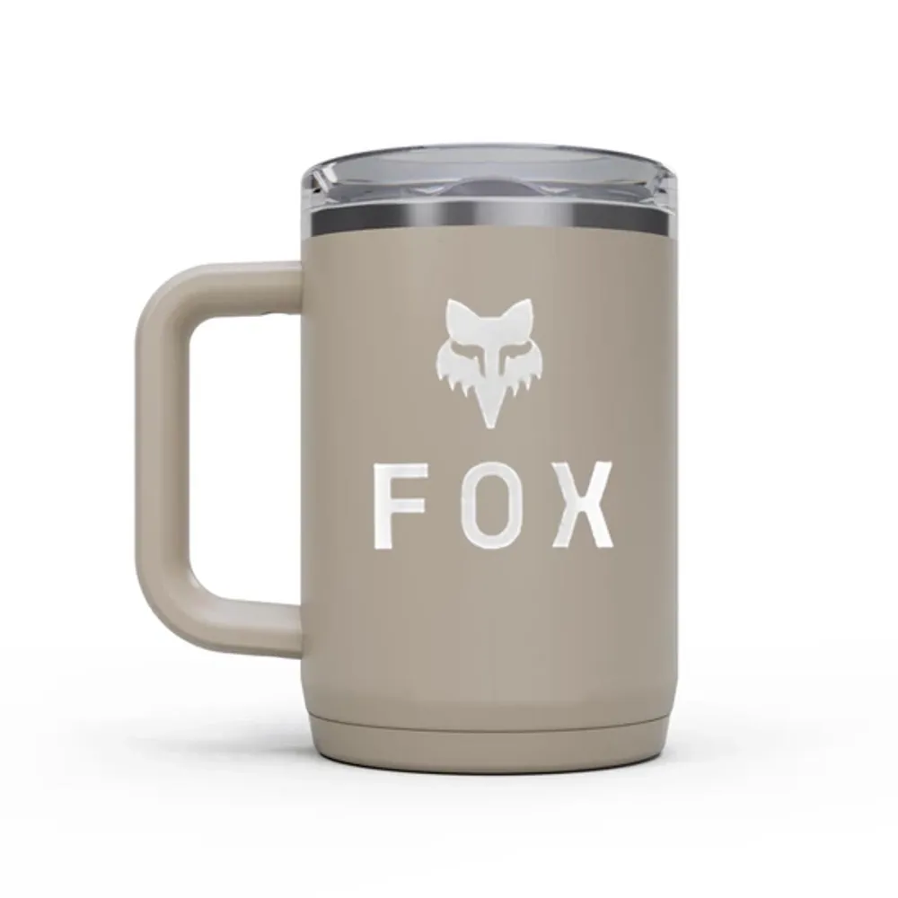 uPRISE Bikes Fox Clothing Fox x Camelbak Thrive Thermal Mug - 470ml - Stone | Price match, 365 day return s, 18-Month Warranty, Finance Available & Free UK Delivery