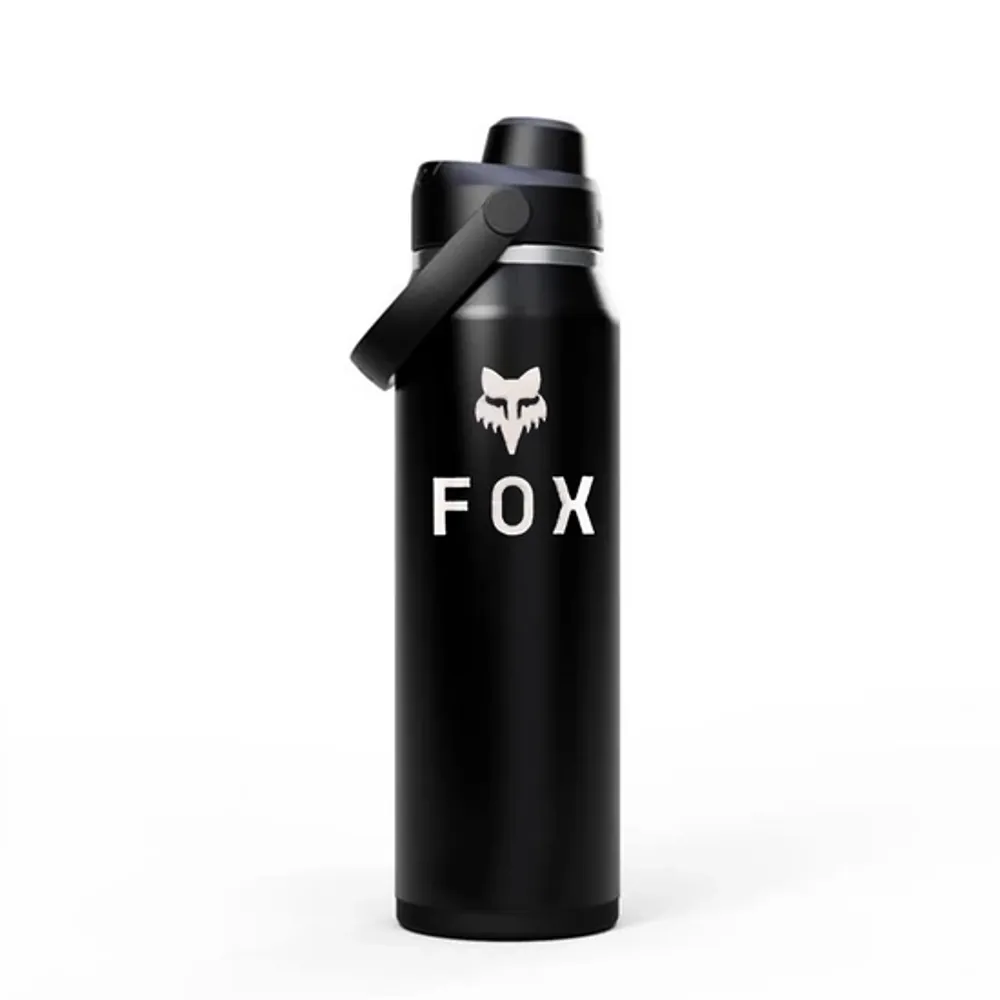 uPRISE Bikes Fox Clothing Fox x Camelbak Thrive Chug Vacuum Stainless Steele 1L Bottle - Black | Price match, 365 day return s, 18-Month Warranty, Finance Available & Free UK Delivery