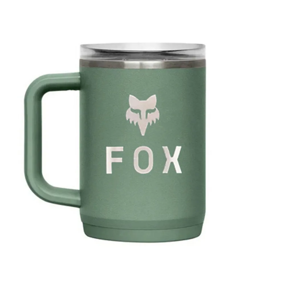uPRISE Bikes Fox Clothing Fox x Camelbak Thrive Thermal Mug - 470ml - Moss | Price match, 365 day return s, 18-Month Warranty, Finance Available & Free UK Delivery