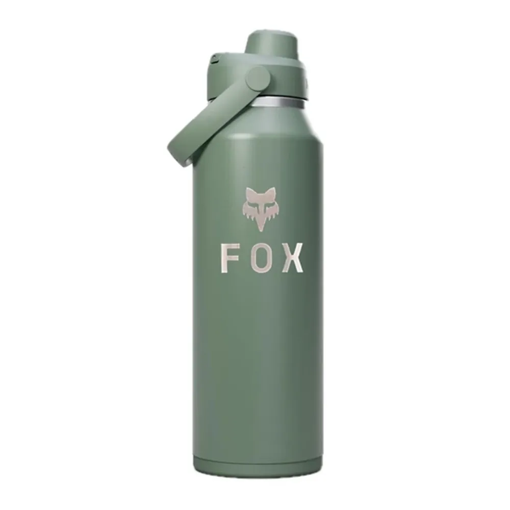 uPRISE Bikes Fox Clothing Fox x Camelbak Thrive Chug Vacuum Stainless Steele 1L Bottle - Moss | Price match, 365 day return s, 18-Month Warranty, Finance Available & Free UK Delivery