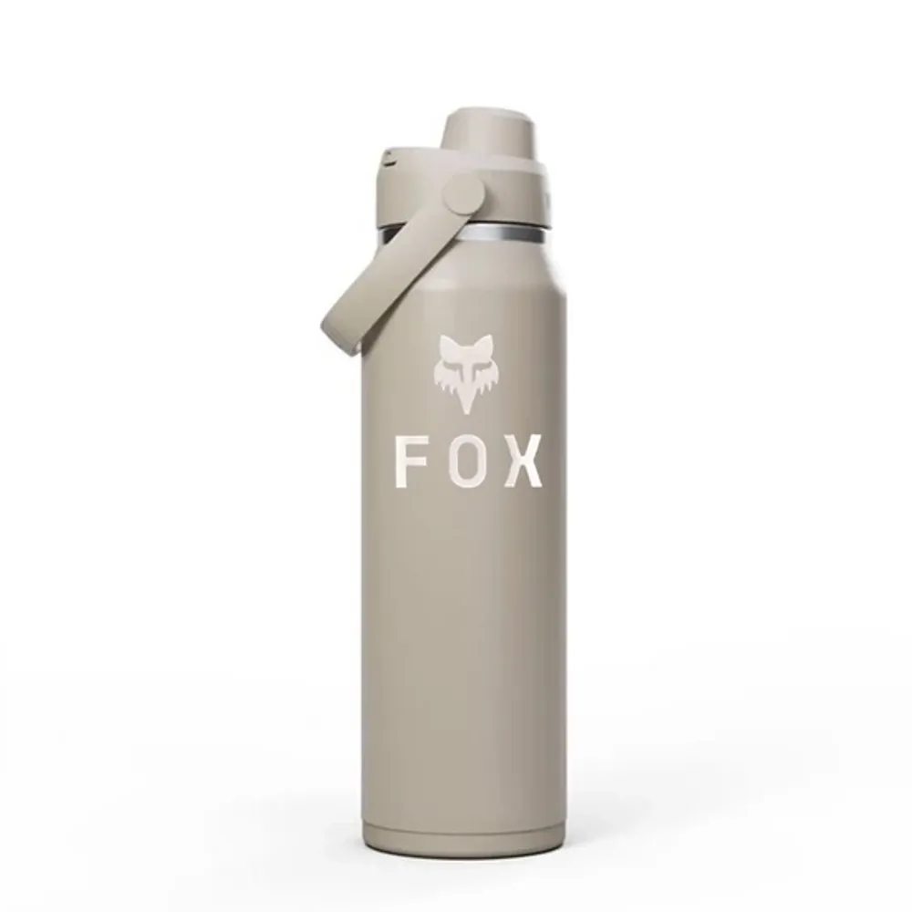 uPRISE Bikes Fox Clothing Fox x Camelbak Thrive Chug Vacuum Stainless Steele 1L Bottle - Stone | Price match, 365 day return s, 18-Month Warranty, Finance Available & Free UK Delivery