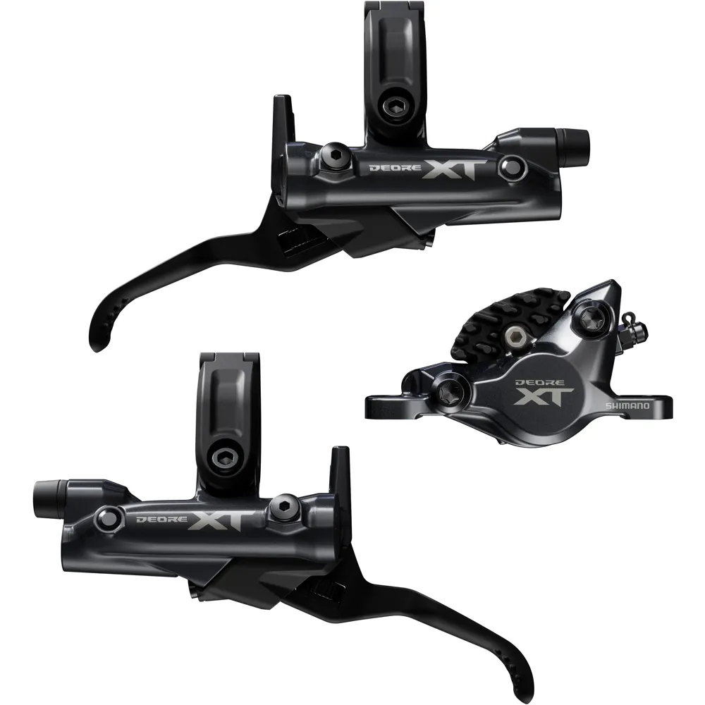 uPRISE Bikes Shimano BR-M8200/BL-M8200 XT 2 Piston Brake Set - Front and Rear | Price match, 365 day return s, 18-Month Warranty, Finance Available & Free UK Delivery
