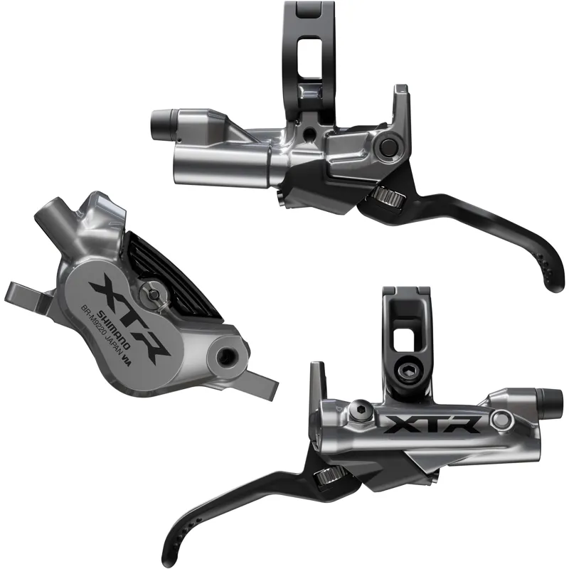 Shimano BR-M9220/BL-M9220 XTR 4 pot brake levers + callipers Front/Rear