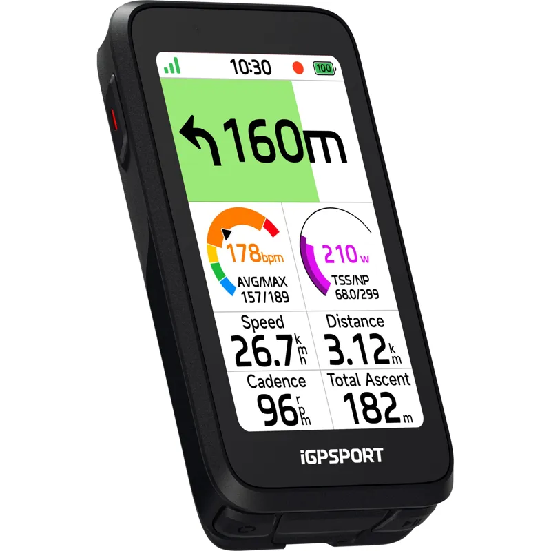 iGPSport BiNavi Air GPS Cycling Computer - Black-1