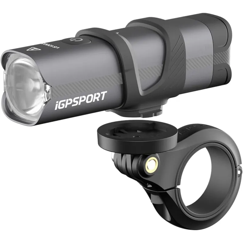 iGPSport VS1200S Smart Front Bike Light - Silver-1