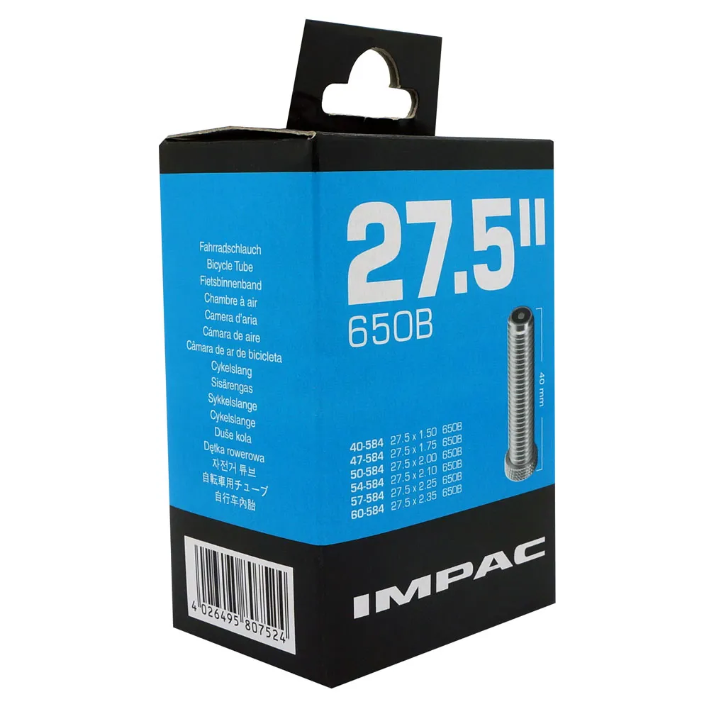 uPRISE Bikes Schwalbe Impac AV27.5 27.5 x 1.5/2.35 Inner Tube - Schrader | Price match, 365 day return s, 18-Month Warranty, Finance Available & Free UK Delivery