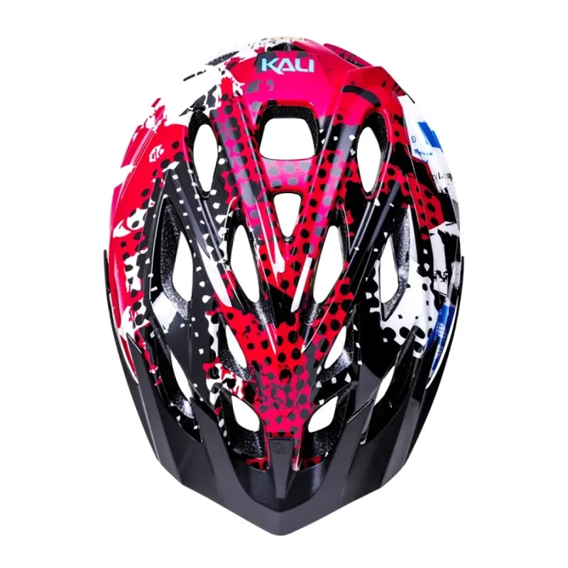 Kali Chakra Youth Plus Helmet - 52-57cm - Punk Gloss Red-2