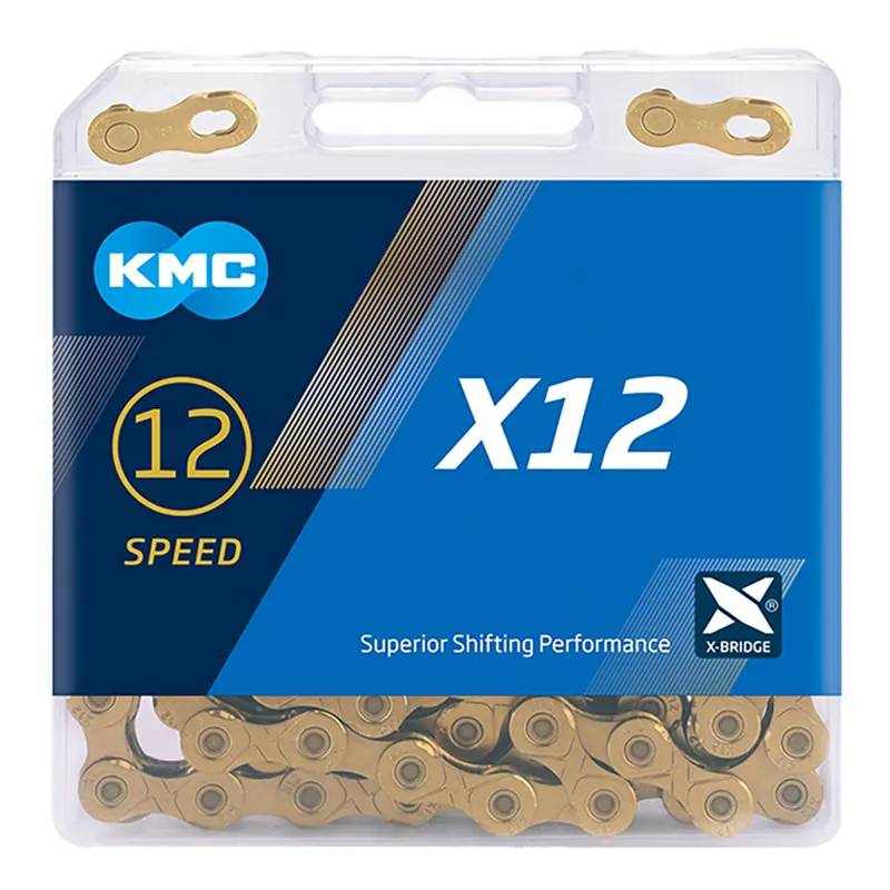 KMC X12 12-Speed Chain - 126 Link - Gold-1