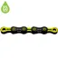 KMC X11 DLC Pre-Waxed Chain - 118 Links - 11 Speed - Yellow