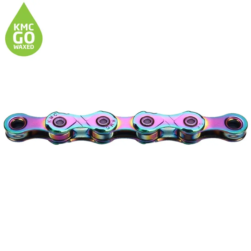 KMC X11 Blue Pre-Waxed Chain - 118 Links - 11 Speed - Aurora