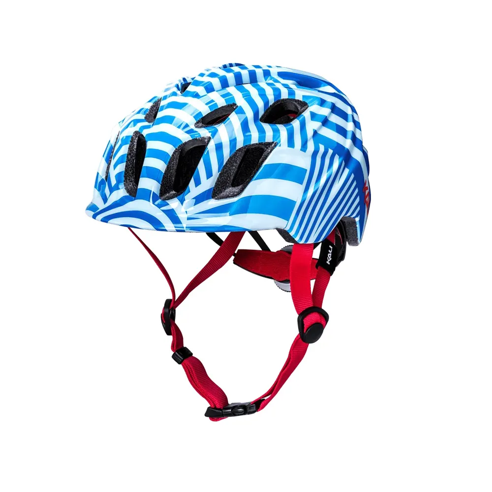 uPRISE Bikes Kali Chakra Lighted Highwire Kids Helmet - Blue Razz | Price match, 365 day returns, 18-Month Warranty, Finance Available & Free UK Delivery