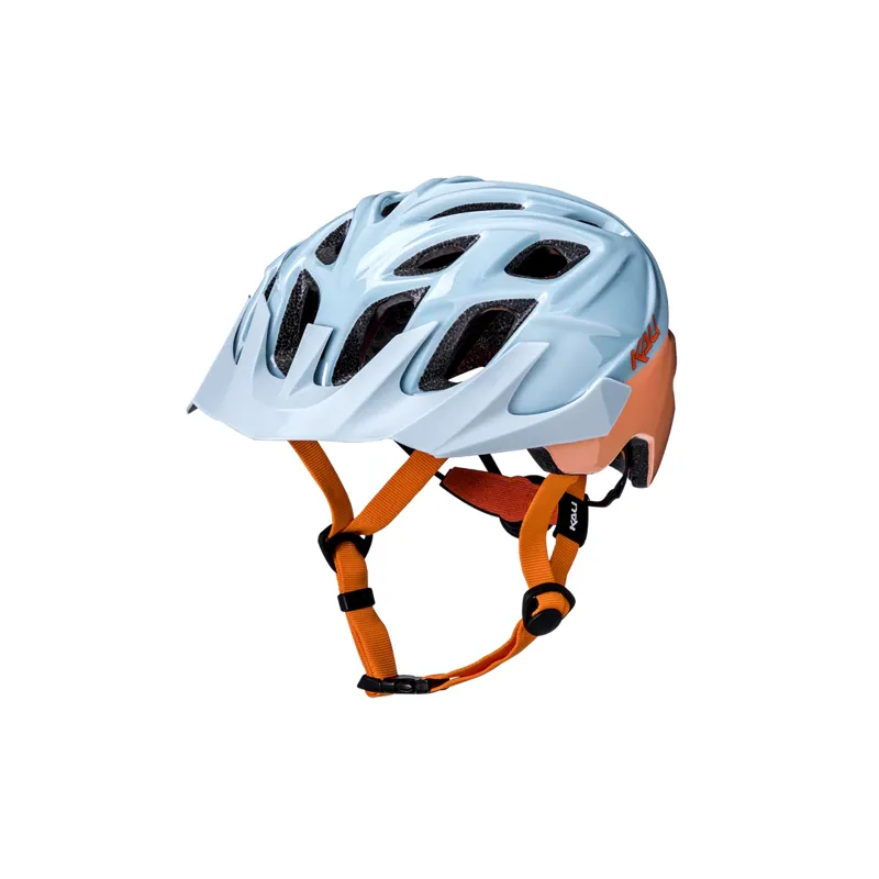 Kali Chakra Youth Helmet - 52-57cm - Drift Seaglass/Orange