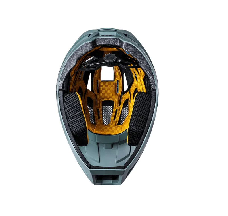 Kali Invader 2.0 Full Face Helmet - Frag Khaki/Orange-5
