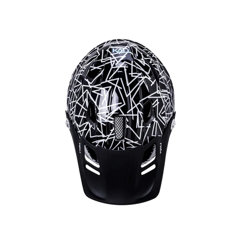 Kali Maya Full Face Kids Helmet -  50-54cm - Segment Mono-4