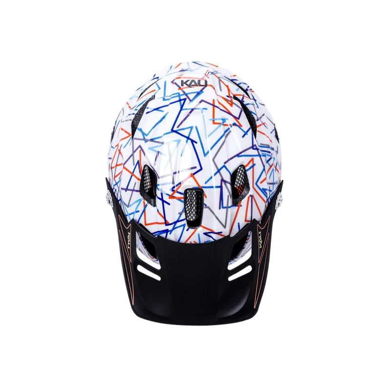 Kali Maya Full Face Kids Helmet -  50-54cm  Segment Flint/Multi-4