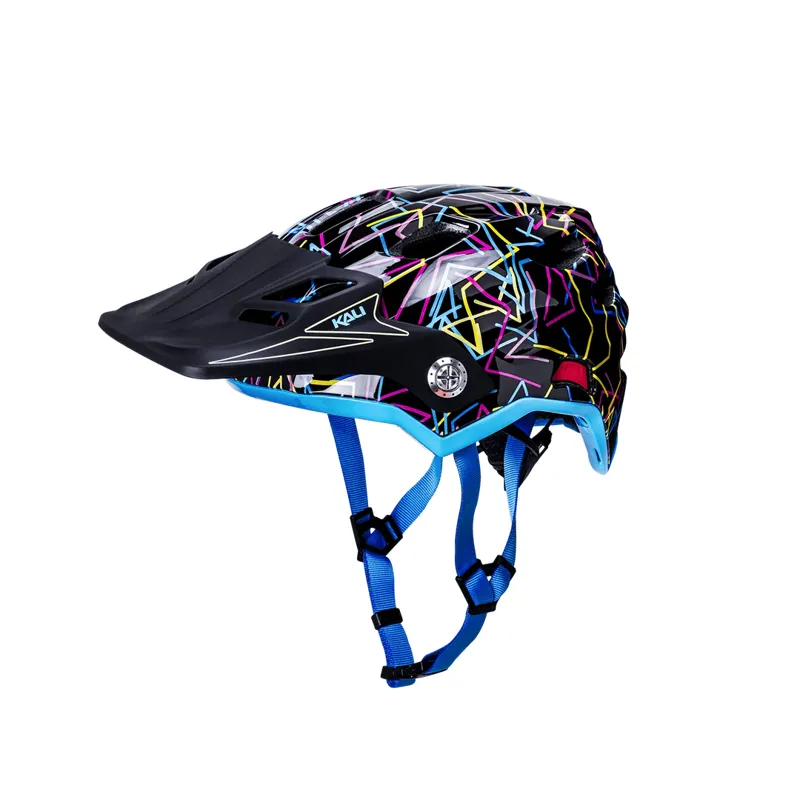 Kali Maya Full Face Kids Helmet -  50-54cm - Segment Neon-2