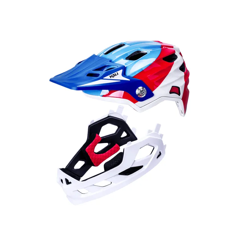 Kali Maya Full Face Kids Helmet -  50-54cm - Sprint Firecracker-1