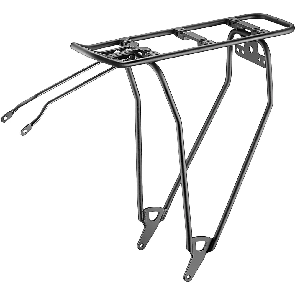 uPRISE Bikes M Part MIK Standard Alloy Rear Pannier Rack - Black | Price match, 365 day return s, 18-Month Warranty, Finance Available & Free UK Delivery