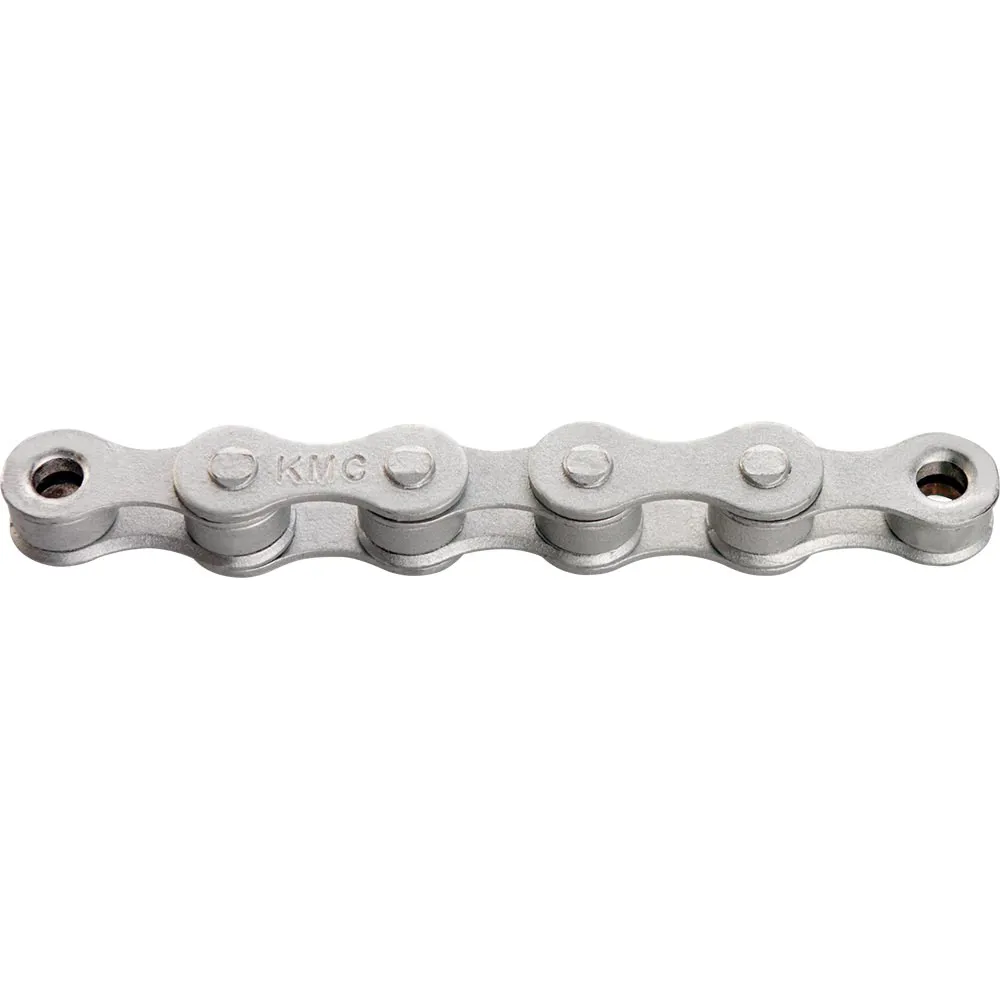 uPRISE Bikes Kmc KMC S1 Wide Rust Buster Single Speed Chain - 112 Link - Silver | Price match, 365 day returns, 18-Month Warranty, Finance Available & Free UK Delivery