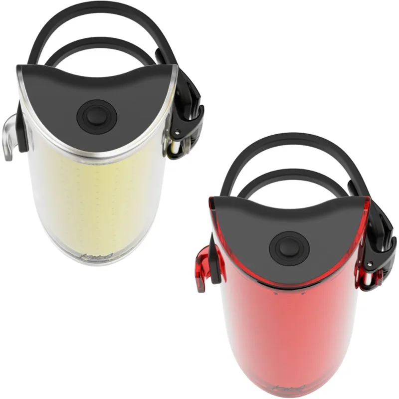 KnogCobber Reflex Twin Black USB Light Set - Black-2