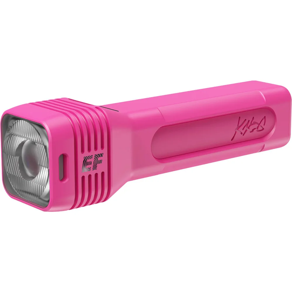 uPRISE Bikes Knog Blinder 120 StVZO EF Education USB Front Light - LTD Pink | Price match, 365 day return s, 18-Month Warranty, Finance Available & Free UK Delivery