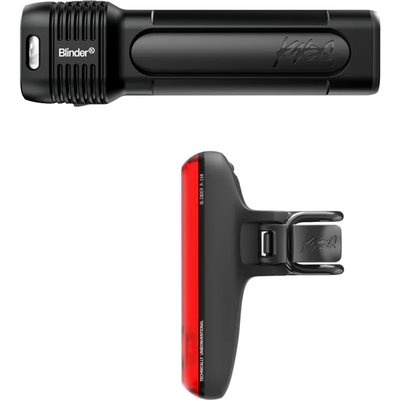 Knog Blinder Pro 1400/R150 USB Light Set - Black-2