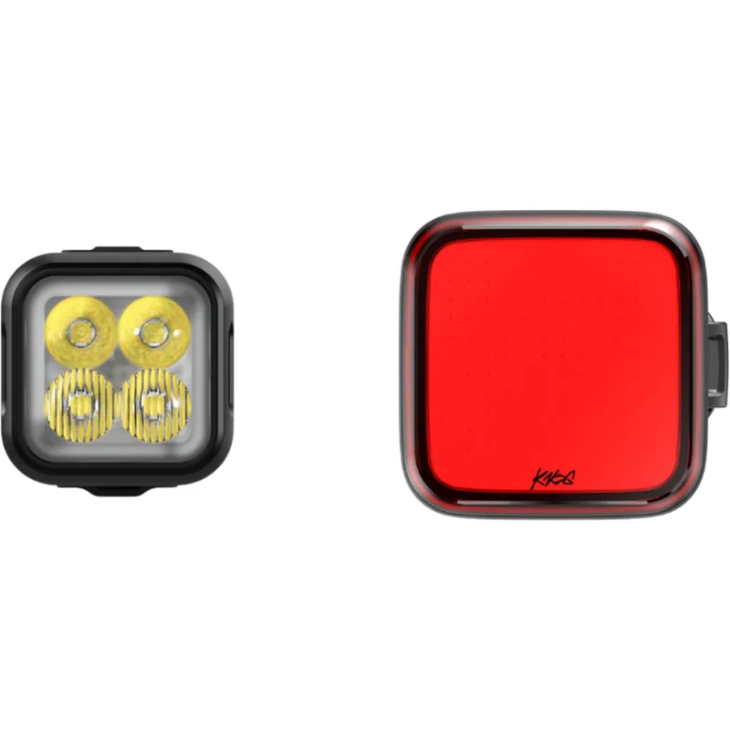 Knog Blinder Pro 700/Blinder Square USB Light Set - Black-4