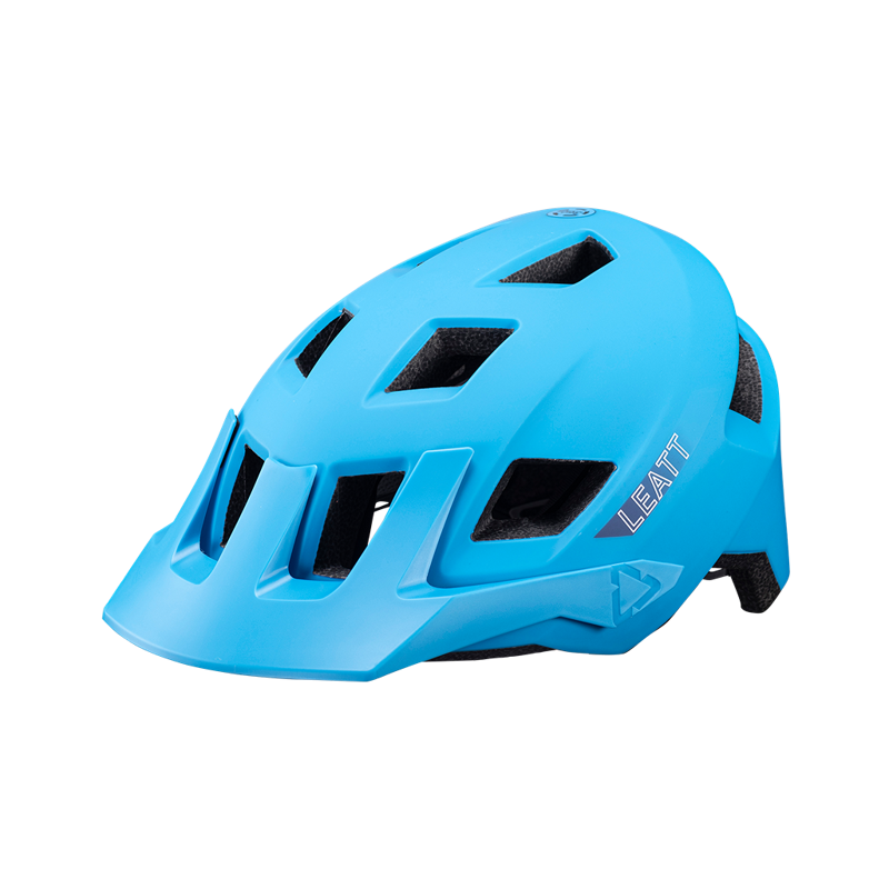 Leatt AllMtn 1.0 MTB Helmet - Cyan Blue-1