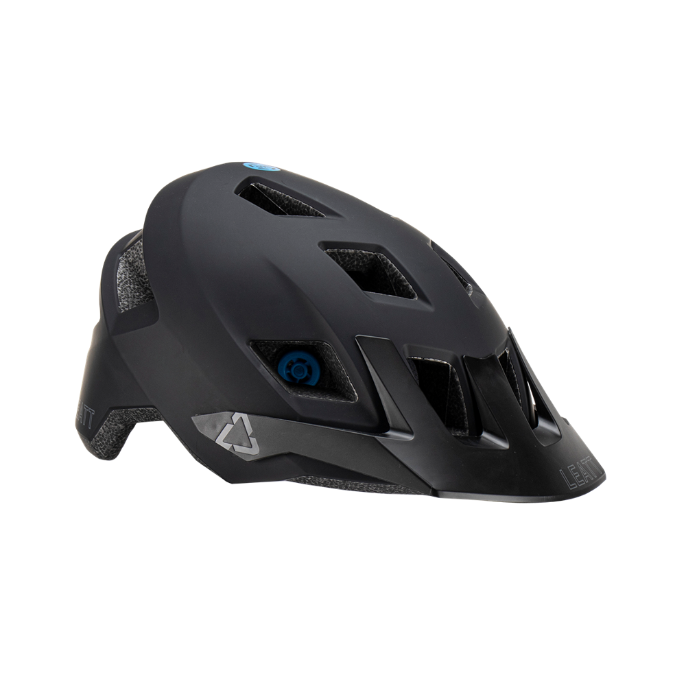 uPRISE Bikes Leatt AllMtn 1.0 MTB Helmet - Stealth Black/Grey | Price match, 365 day return s, 18-Month Warranty, Finance Available & Free UK Delivery