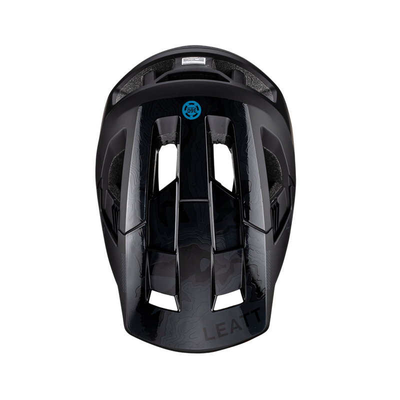 Leatt AllMtn 4.0 MTB Helmet - Stealth Black/Grey-4