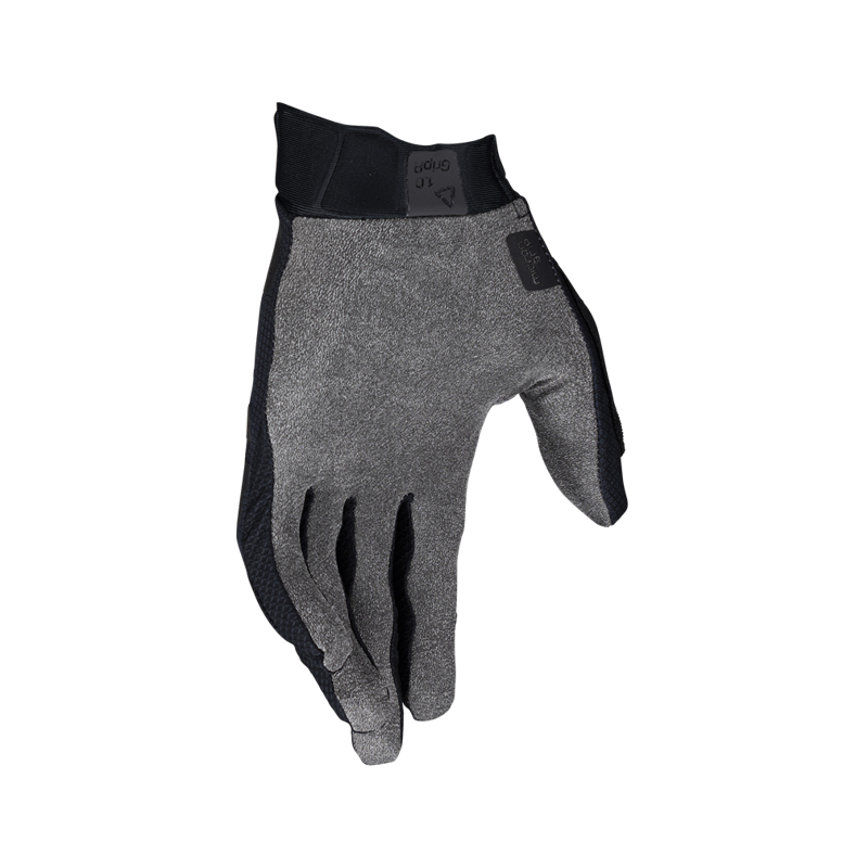 Leatt 1.0 GripR Long Finger Gloves - Stealth Black/Grey-2
