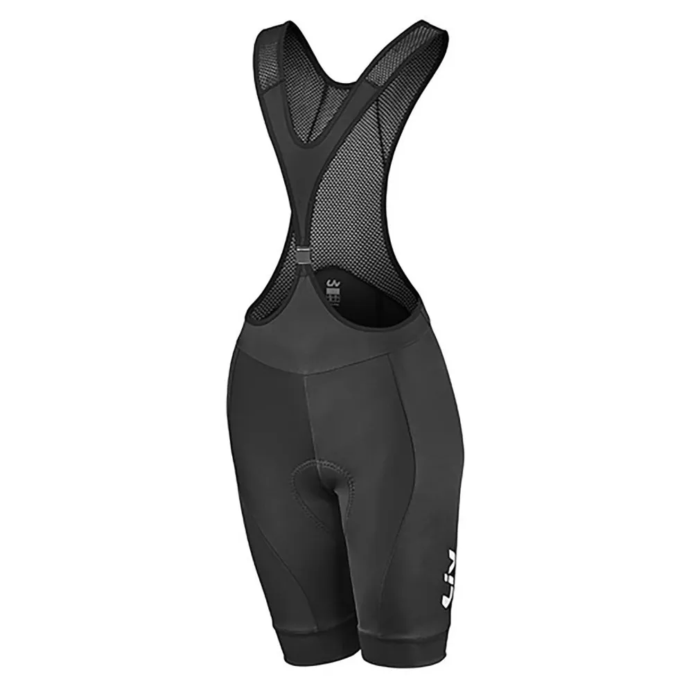 uPRISE Bikes Liv Fisso Womens Bib Shorts - Black | Price match, 365 day return s, 18-Month Warranty, Finance Available & Free UK Delivery