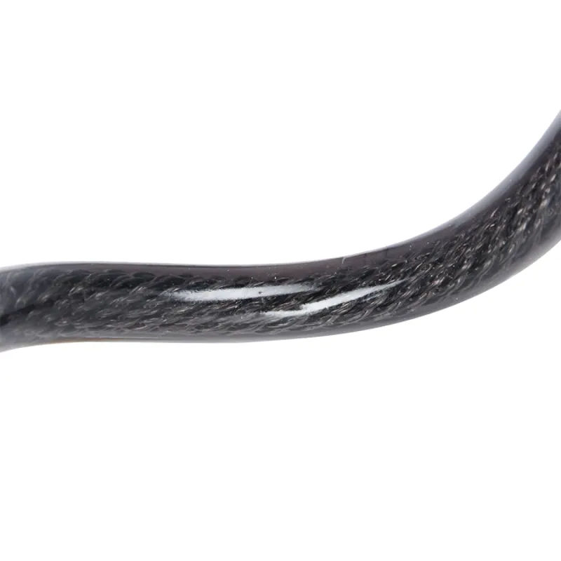 Oxford Key Coil 12 Cable Lock - 1.5m x 12mm - Black-1