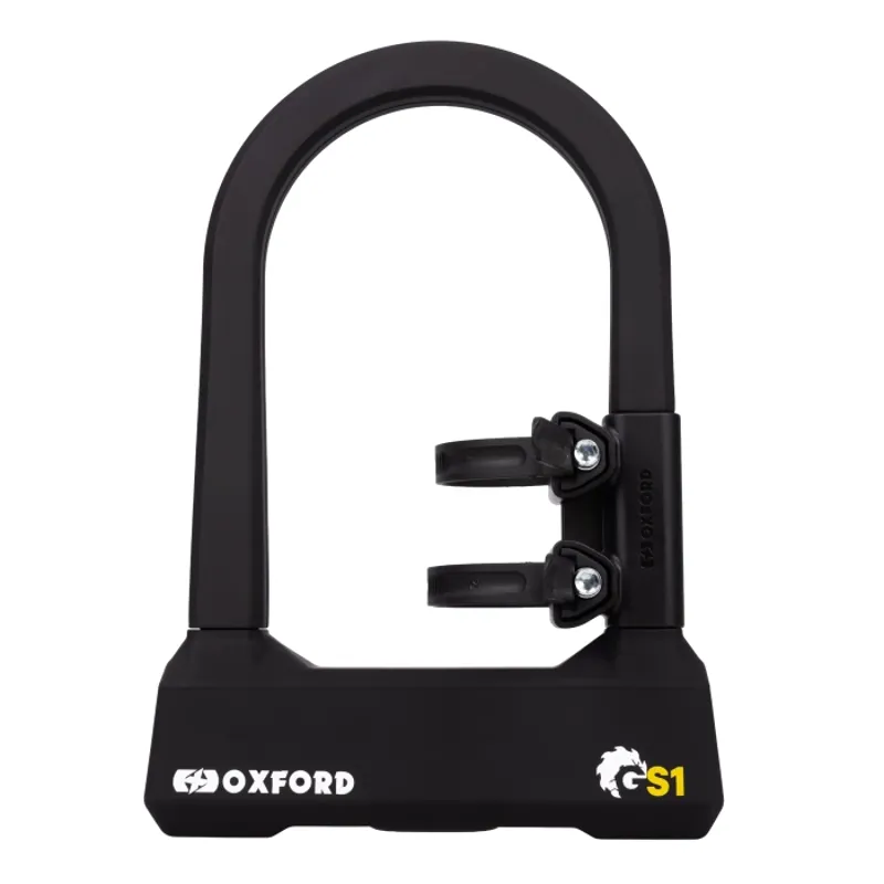 Oxford Grinder Shackle 1 U-Lock - Short - Black