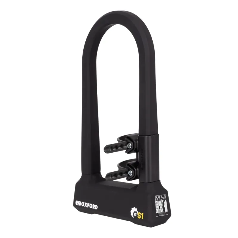Oxford Grinder Shackle 1 U-Lock - Long - Black-1