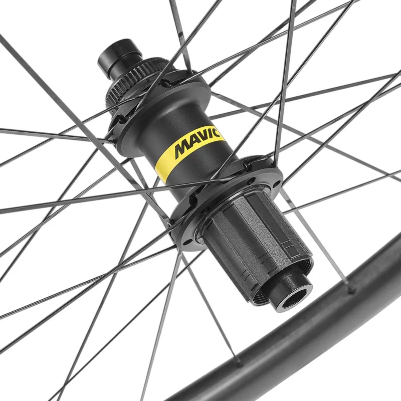 Mavic Cosmic SL 32 Centre Lock Disc TLR Carbon Road Rear Wheel-1