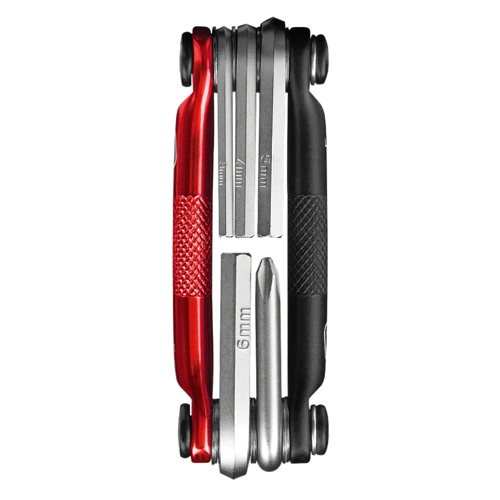uPRISE Bikes Crank Brothers Multi 5 Function Cycling Multi Tool - Black/Red | Price match, 365 day return s, 18-Month Warranty, Finance Available & Free UK Delivery