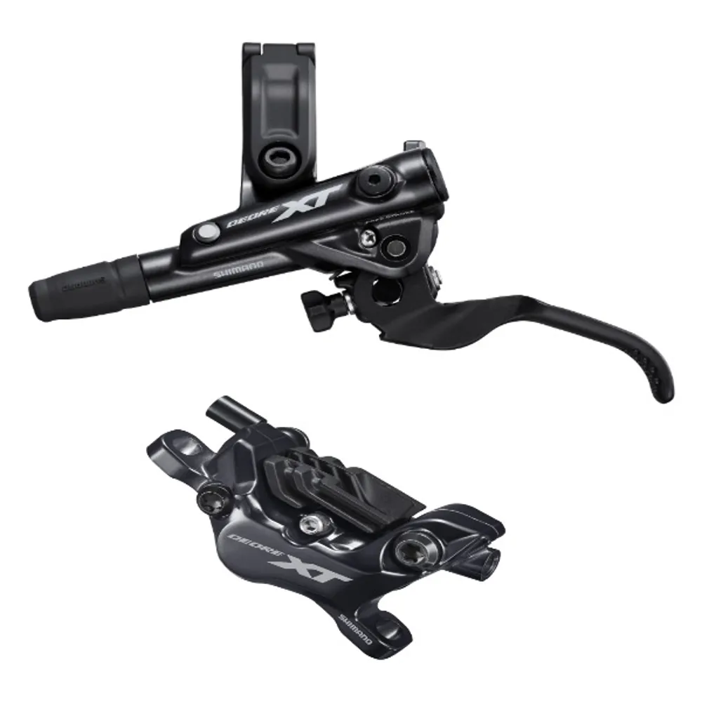 uPRISE Bikes Shimano BR-M8120/BL-M8100 XT 4 Pot Bled Brake Lever/Post Mount Calliper - Rear/Left | Price match, 365 day return s, 18-Month Warranty, Finance Available & Free UK Delivery