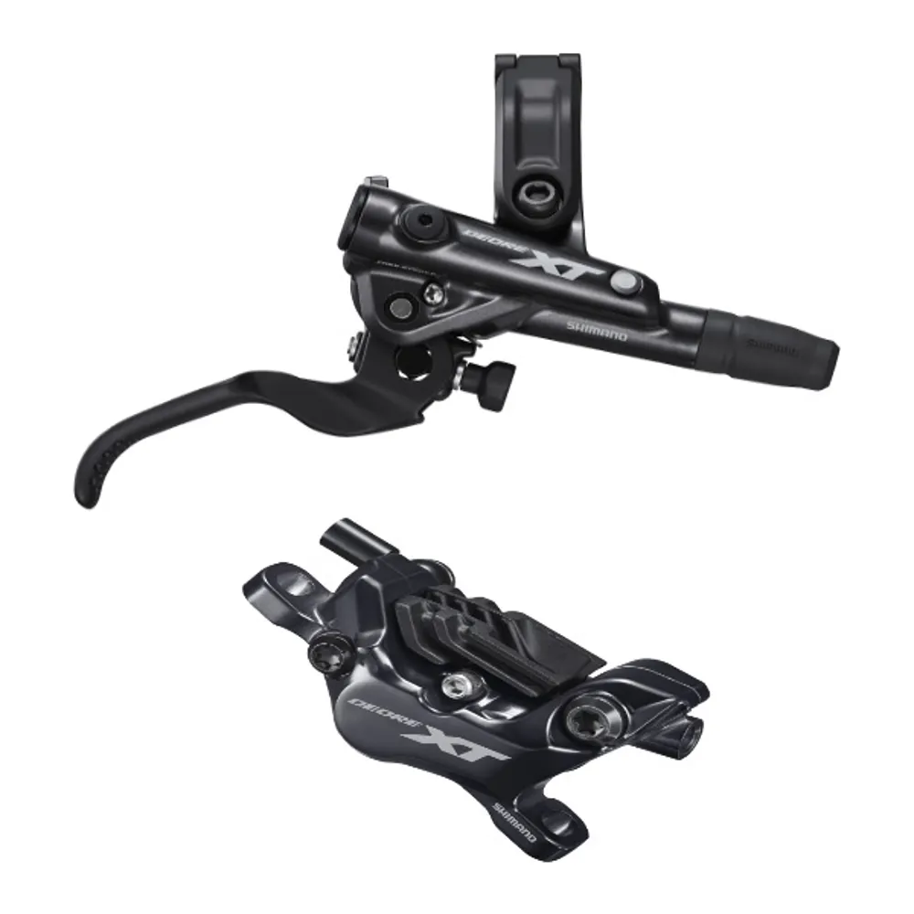 uPRISE Bikes Shimano Deore XT M8120 4 Piston Hydraulic Disc Brake Caliper/Lever - Front | Price match, 365 day return s, 18-Month Warranty, Finance Available & Free UK Delivery