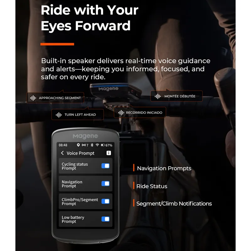 Magene C706 Smart GPS Bike Computer-9