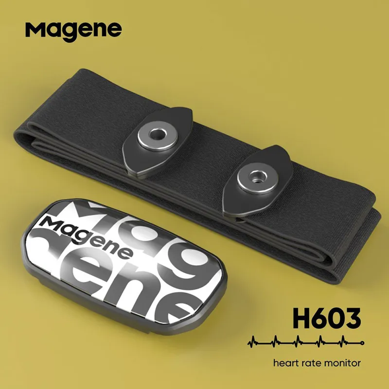 Magene H603 Heart Rate Monitor - White-1