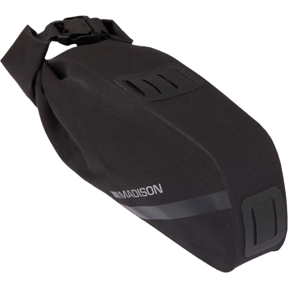 uPRISE Bikes Madison Roam Waterproof Saddle Bag - 0.5 Litre - Black | Price match, 365 day return s, 18-Month Warranty, Finance Available & Free UK Delivery