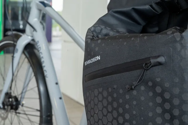 Madison Roam Stellar-Tech Waterproof Pannier Bag - 30 Litre - Black-4