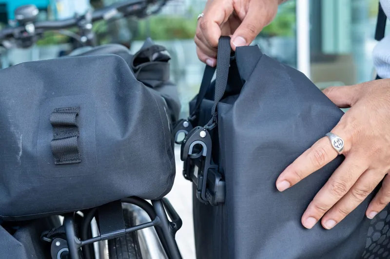 Madison Roam Stellar-Tech Waterproof Pannier Bag - 30 Litre - Black-2