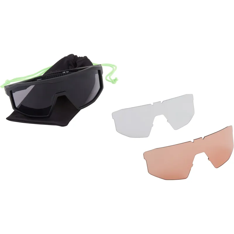 Madison Enigma 3 Lens Pack Sunglasses - Matt Black-5
