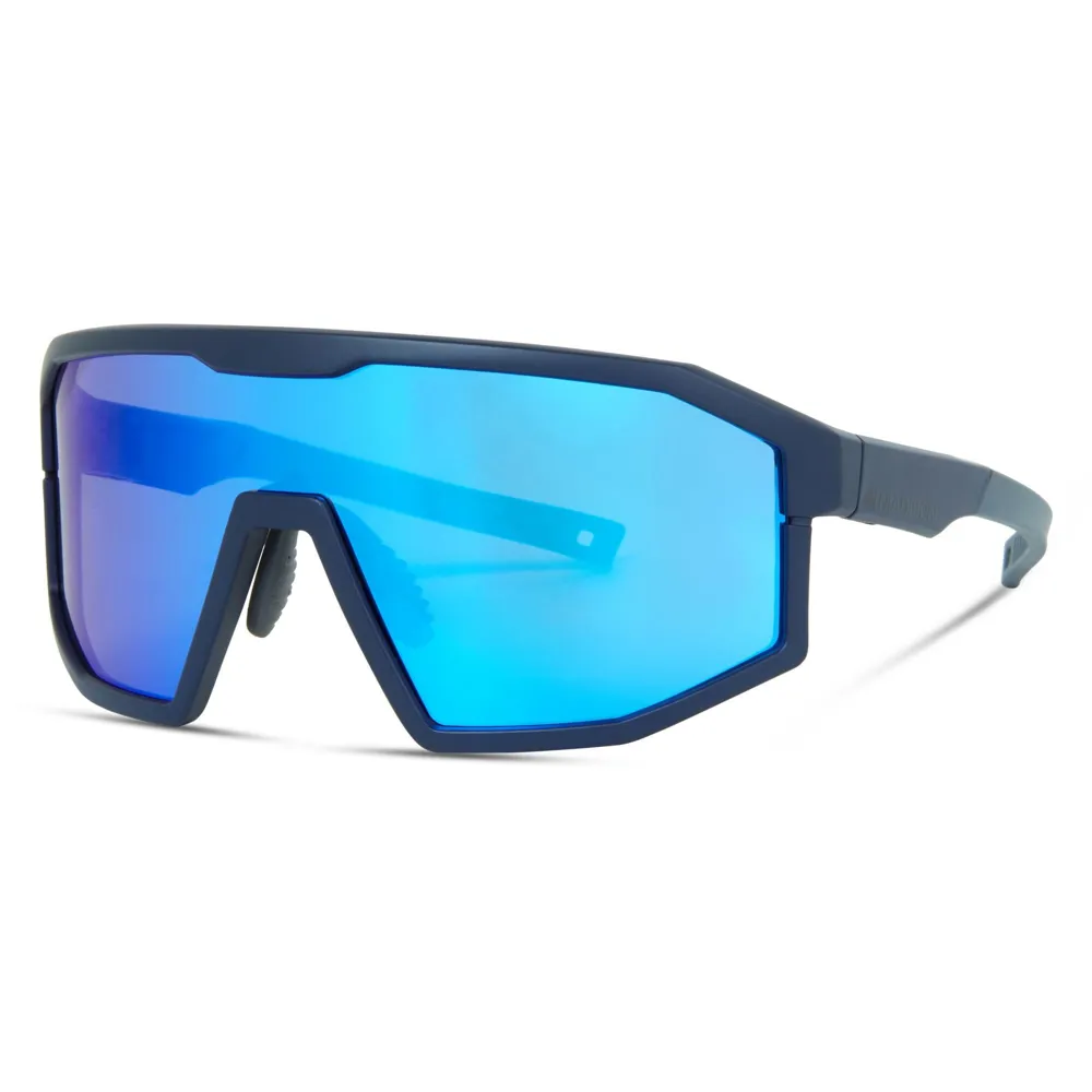 uPRISE Bikes Madison Enigma Sunglasses - Ink Navy/Blue Mirror Lens | Price match, 365 day returns, 18-Month Warranty, Finance Available & Free UK Delivery
