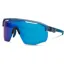 Madison Cipher Sunglasses - 3 Pack - Crystal Blue - Blue Mirror/Amber/Clear Lens